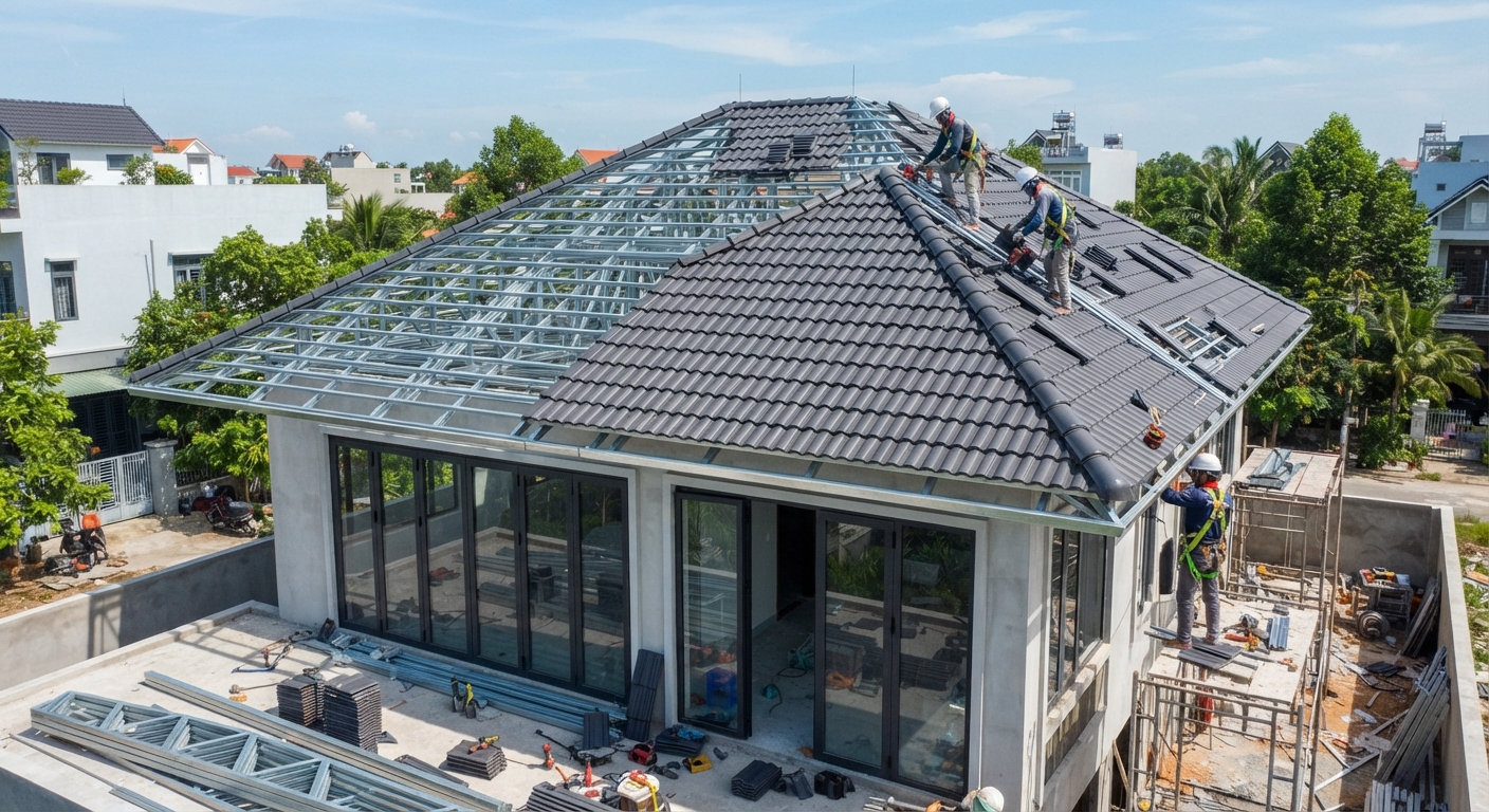 Các yếu tố ảnh hưởng đến độ dốc mái lý tưởng